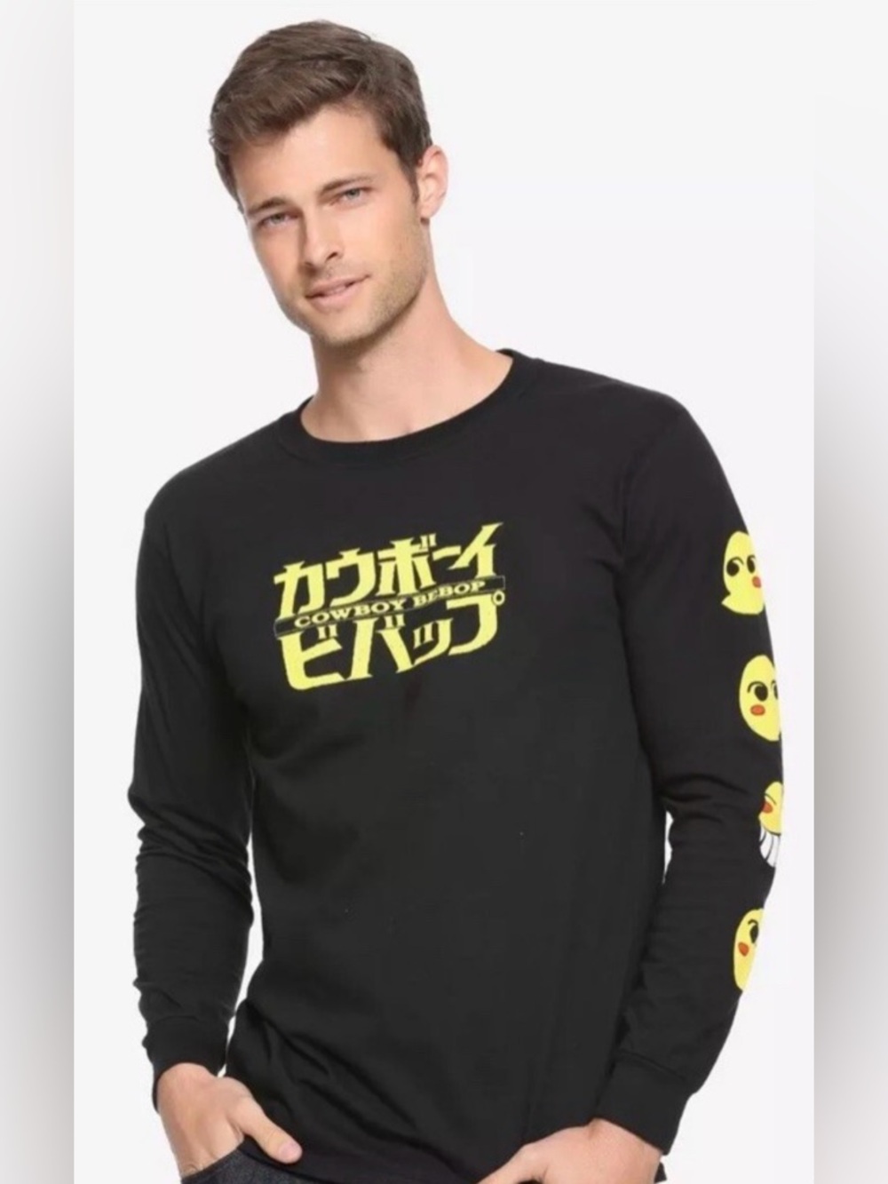 Cowboy Bebop BoxLunch Exclusive Long Sleeve Tee - Size Small 🖤✨
